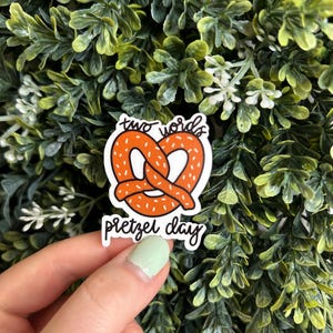 Pretzel Day The Office Sticker