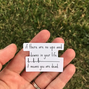 It Means You Are Dead Sticker