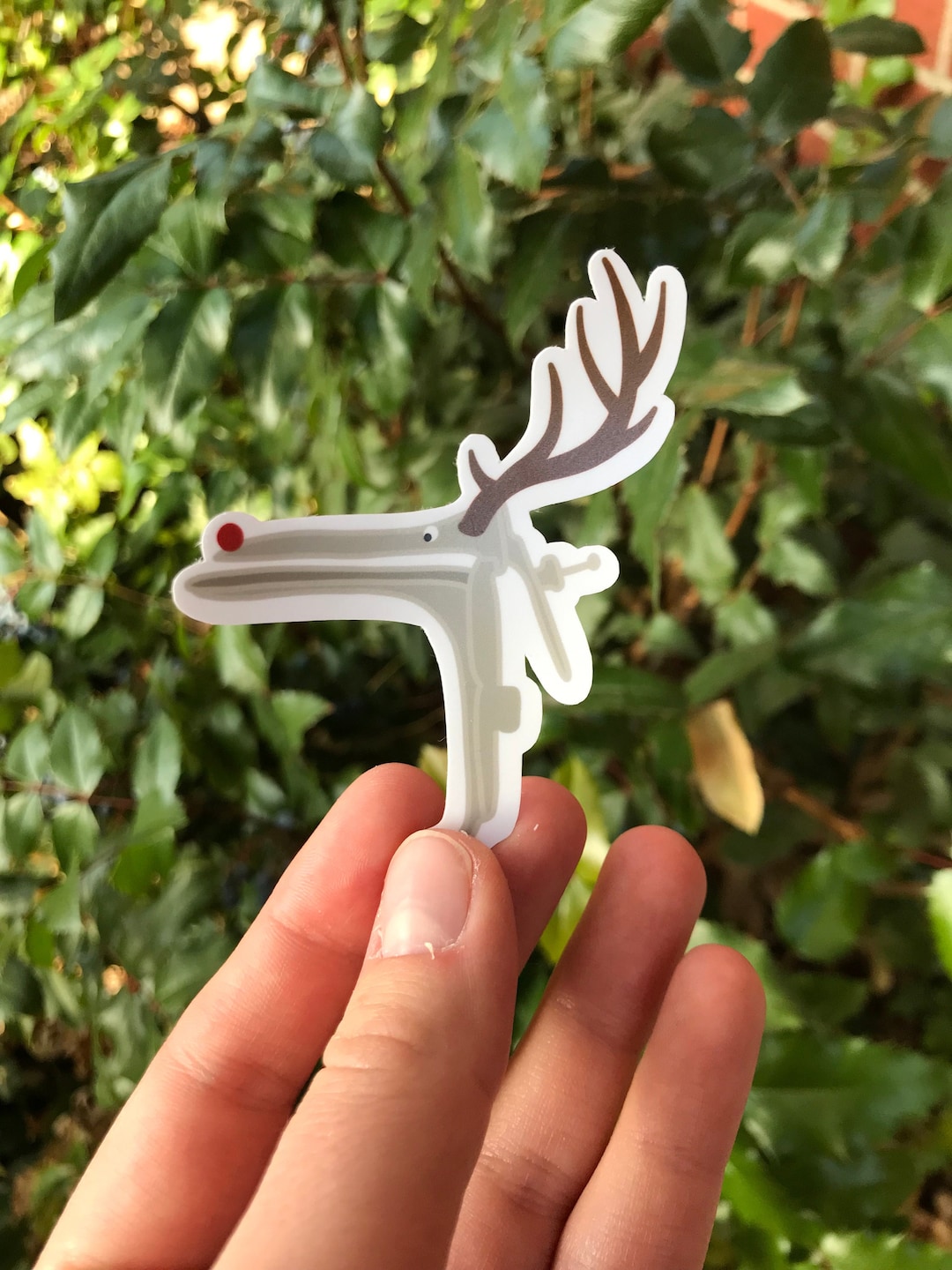 Reindeer Speculum Christmas Healthcare/nursing/obgyn Sticker Etsy