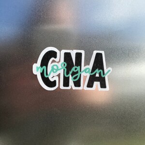 CNA Certified Nursing Assistant Personalized Magnet