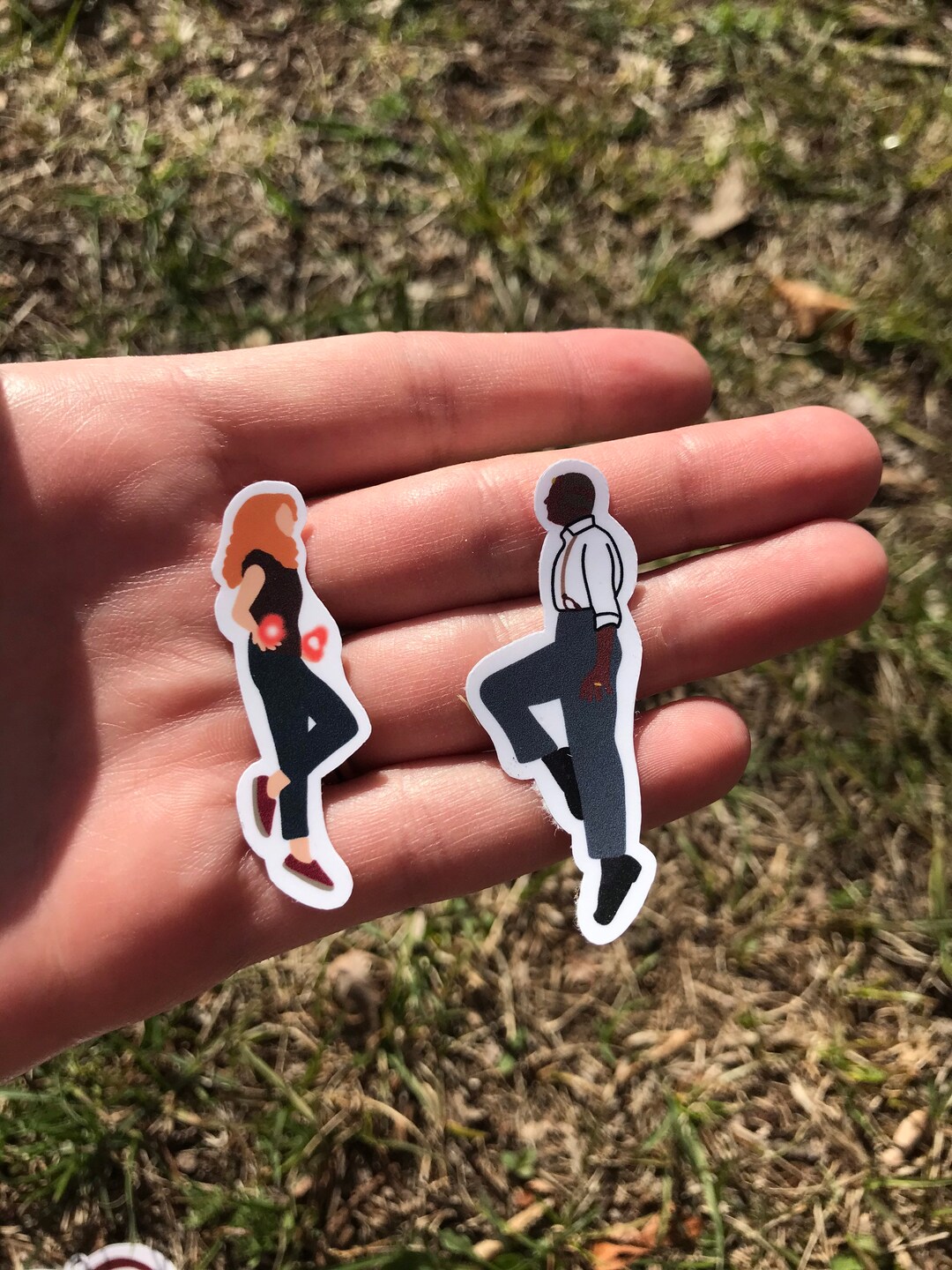 Wanda and Vision Sticker - Etsy