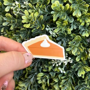 Pumpkin Pie Fall Sticker