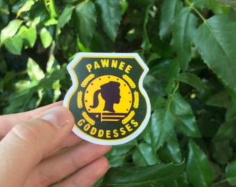 Pawnee Goddesses Parks and Rec Sticker
