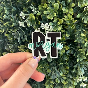 Adhesivo personalizado de RT (terapeuta respiratorio)