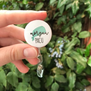 PACU (Post Anesthesia Care Unit) Personalized Badge Reel