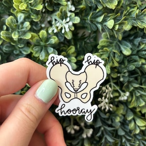 Hip Hip Hooray Sticker