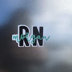 RN Registered Nurse Personalized Magnet