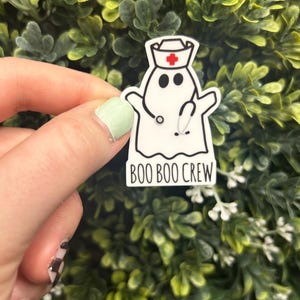 Boo Boo Crew Halloween Sticker