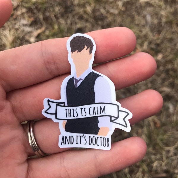 Spencer Reid “This is Calm” Sticker