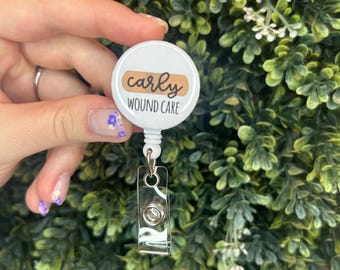 Porta badge personalizzato per operatori sanitari/infermieri addetti alla cura delle ferite