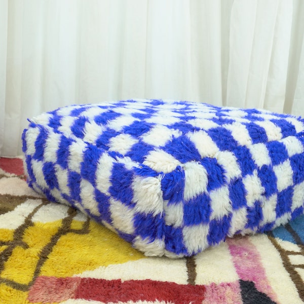 Blue Pouf Etsy