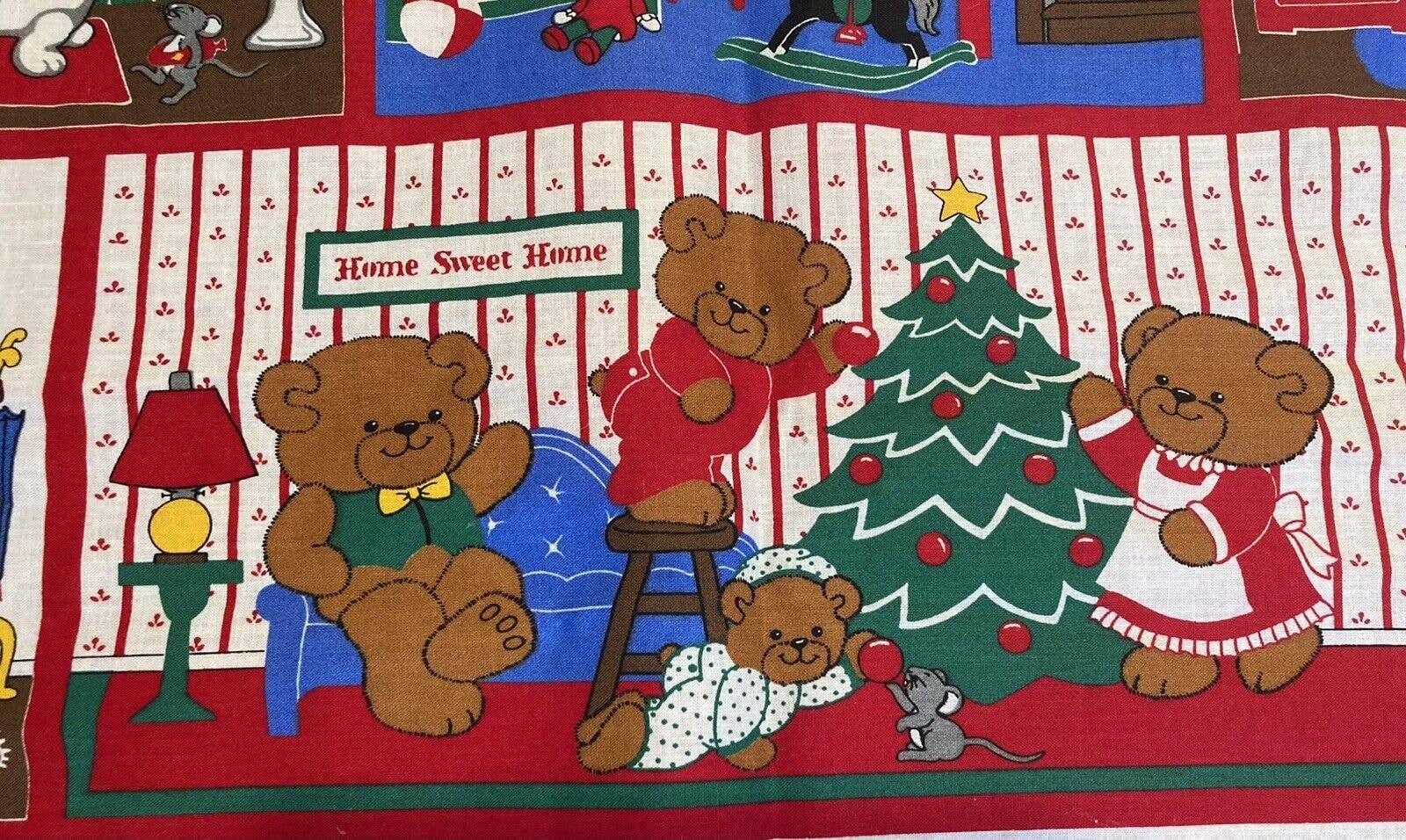 Vintage A Beary Merry Christmas Decembear Advent Calendar Etsy