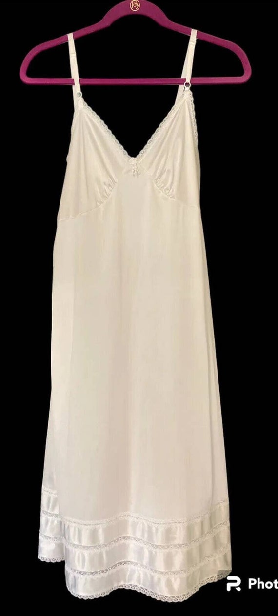 Set Of 2 Vintage Lingerie Slip Dress Sears Nightgo