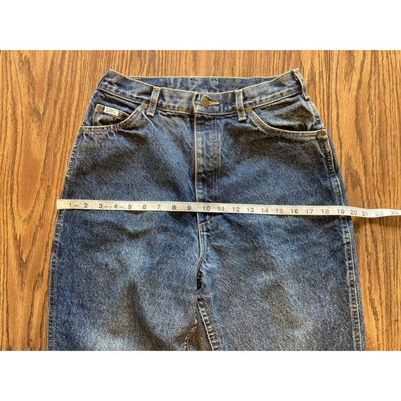 Vtg Lee Mom Jeans Size 12M Womens Medi Wash Taper… - image 8
