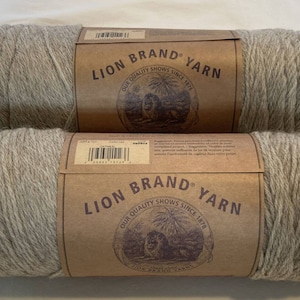 Lion Brand Fisherman's Wool Yarn-Oak Tweed, Multipack Of 3