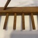 Primitive Wooden Rake Tool Country Farmhouse Decor Americana Garden ...