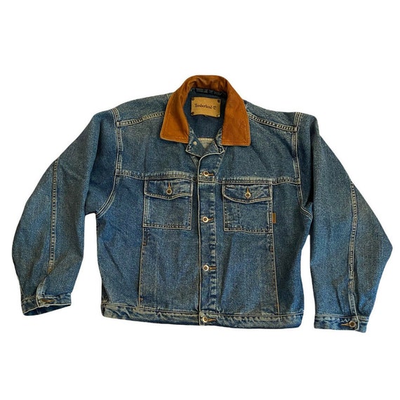 timberland denim coats & jackets