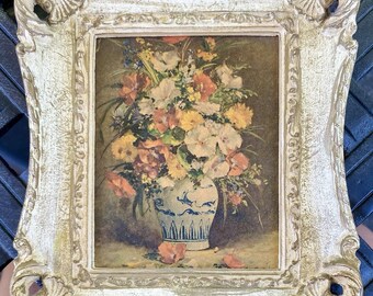 H.HAL CHICAGO KRAMER アンティーク絵画 Vintage 1960s H. Hal Kramer Co. of Chicago Art, Sculpted