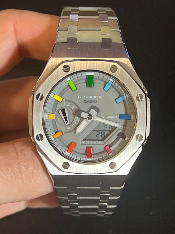 casio ga 2100 rainbow