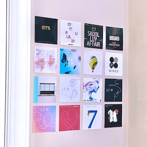BTS Album Covers Photo Prints for Wall Decor
