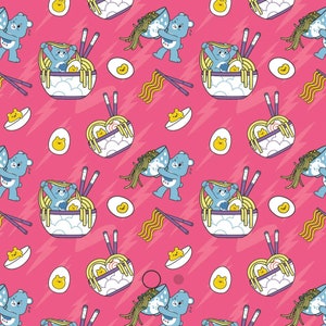 Care Bears - Ramen noodles - Half Yard