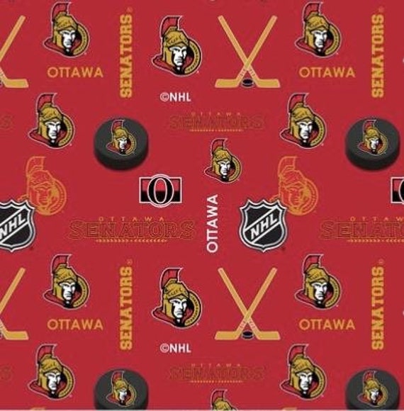 Flannel - NHL Hockey Teams - Ottawa Senators - Half Yard