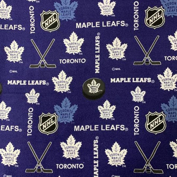 Flannel - NHL Hockey Teams - Toronto Maple Leafs - Half Yard