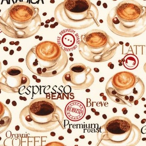 Metro Cafe by Robert Kaufman Fabric