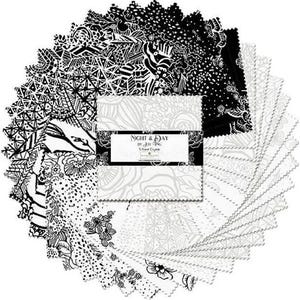 Wilmington Prints 5 karat gems - 5” squares of essentials, 42 squares a pack
