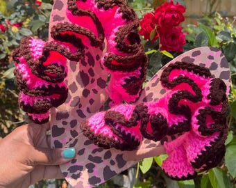Crochet Ruffle Flip Flops DIGITAL PATTERN ONLY, Ruffleflops, Crochet Ruffle flip flops Pattern How to