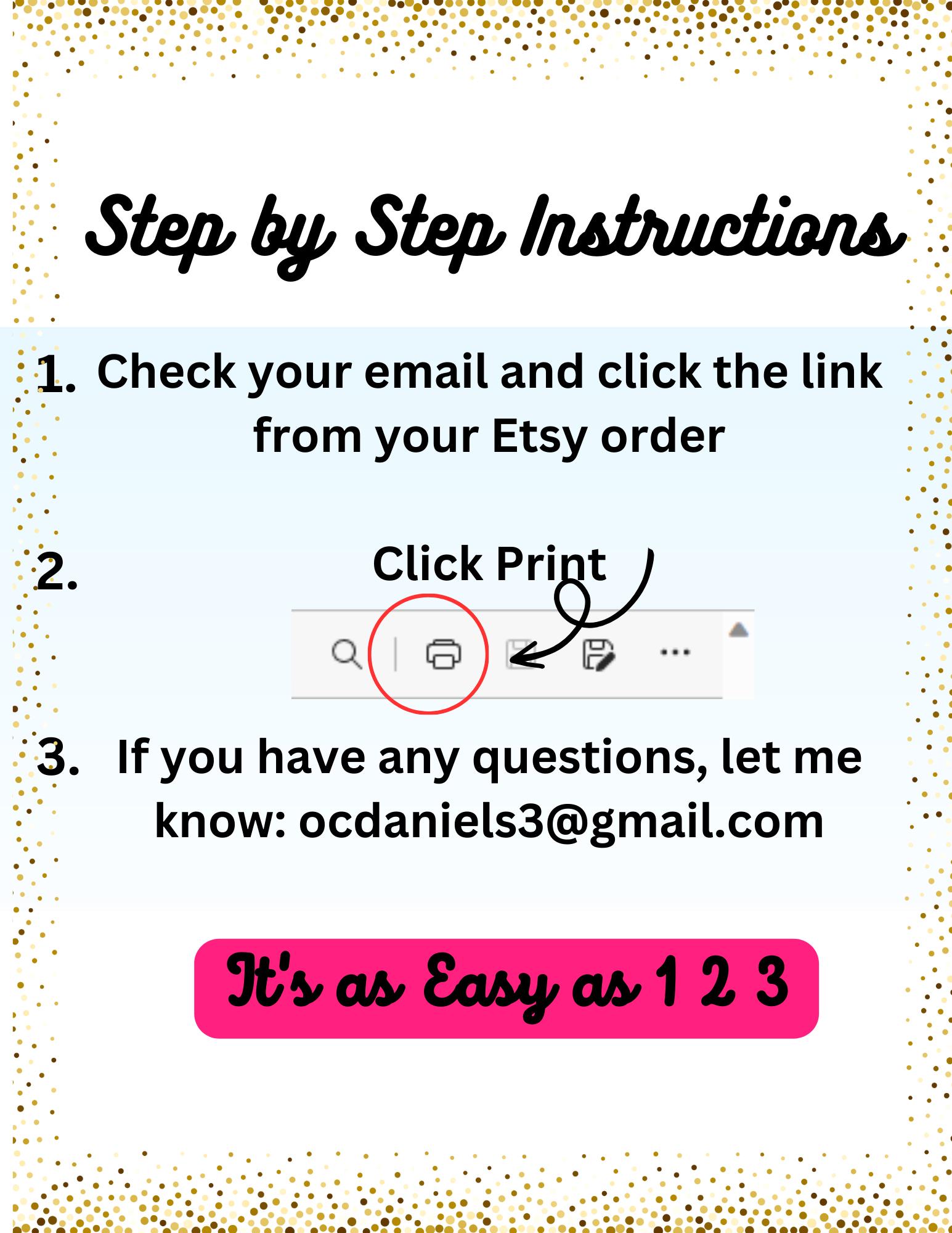 Composition Notebook Pencil Toppers: Back to School Printable (PDF ...
