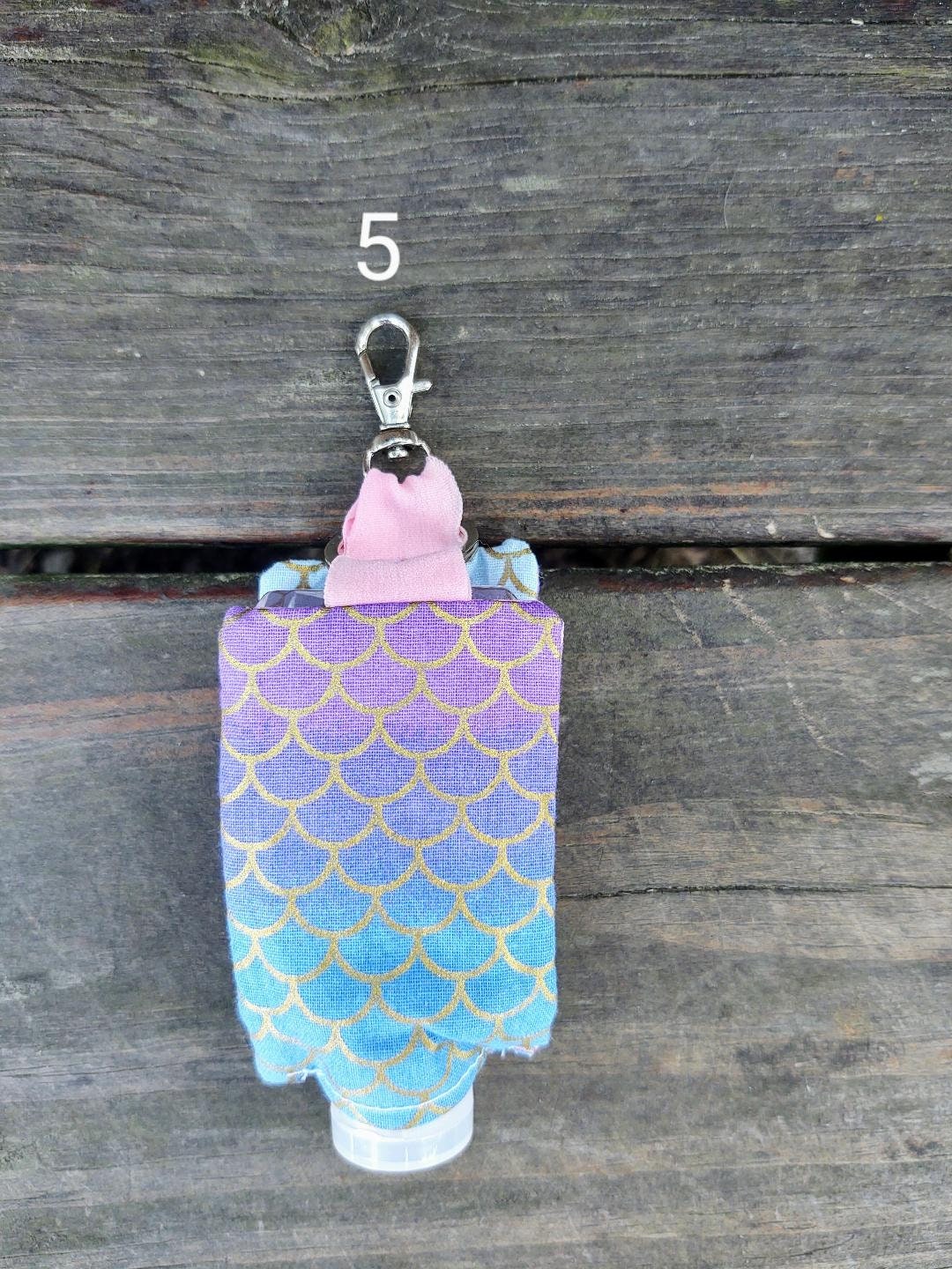 Hand Sanitizer Keychain Holder with 2 oz. Sanitizer Bottle Etsy
