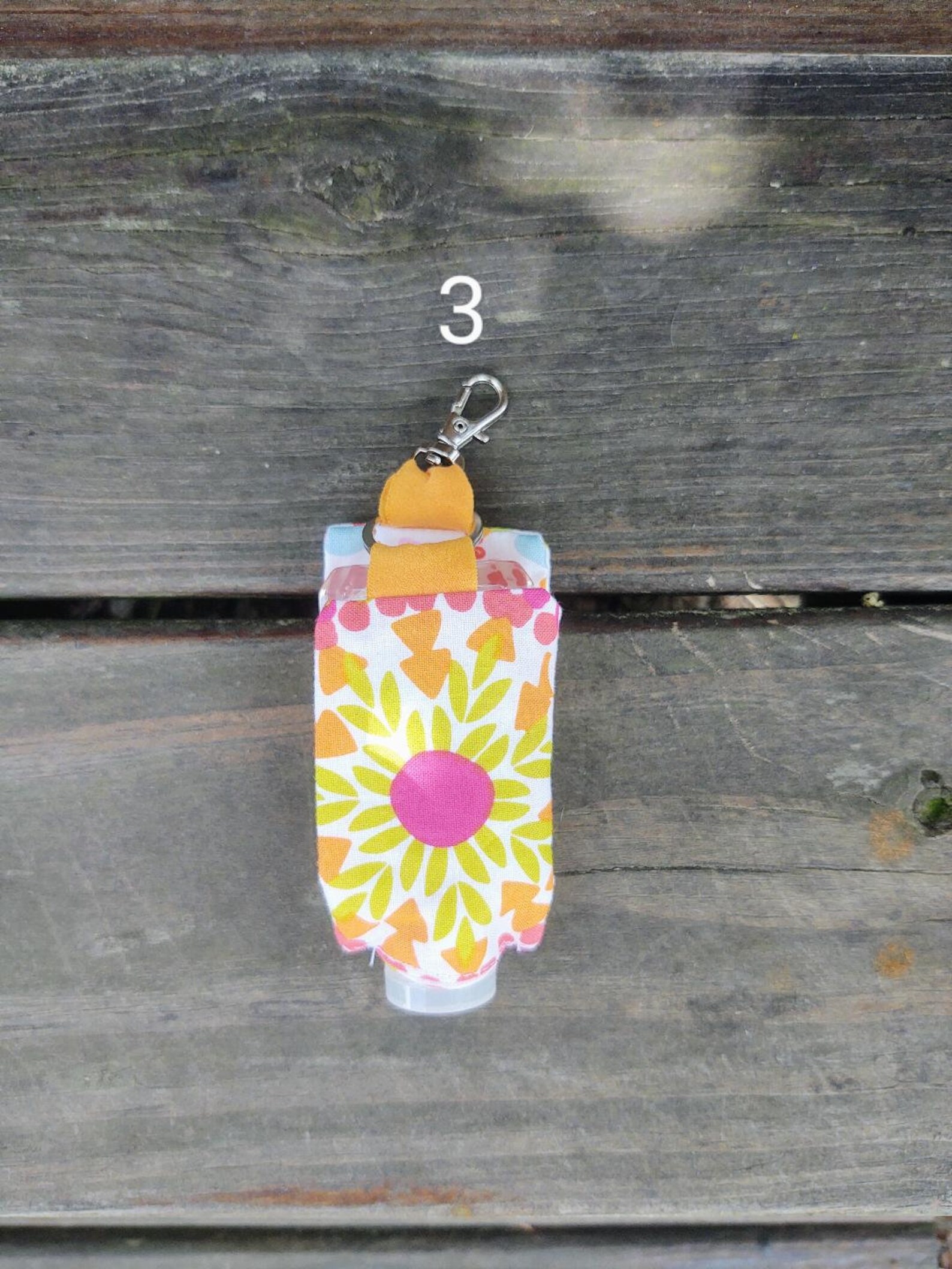 Hand Sanitizer Keychain Holder with 2 oz. Sanitizer Bottle Etsy