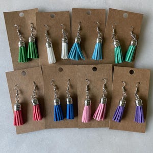 Colorful Tassel Earrings