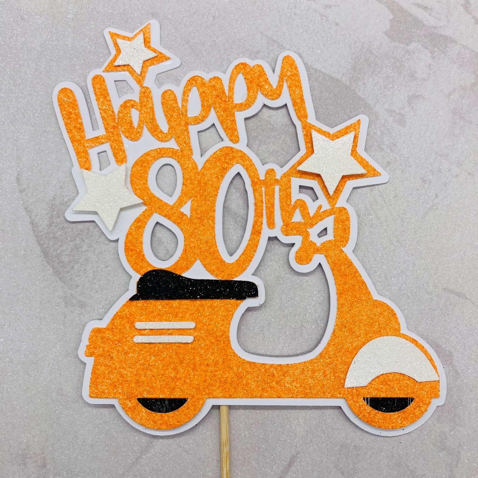 Lambretta Scooter Cake Topper Etsy UK