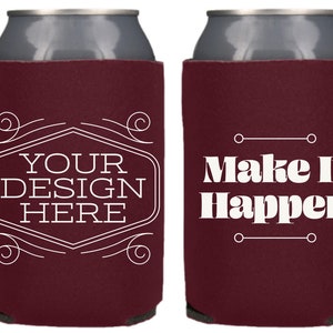 Wedding Favor Beer Holder Wedding Favors Insulated Beer Huggers Quarantine Partners For Life Custom Wedding Can Cooler #154R