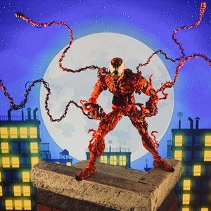 Bendy Webz 1:12 scale Carnage action figure web accessory- Set of 3