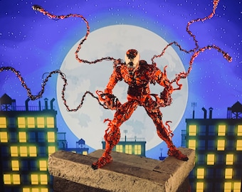 Bendy Webz 1:12 scale Carnage action figure web accessory- Set of 3