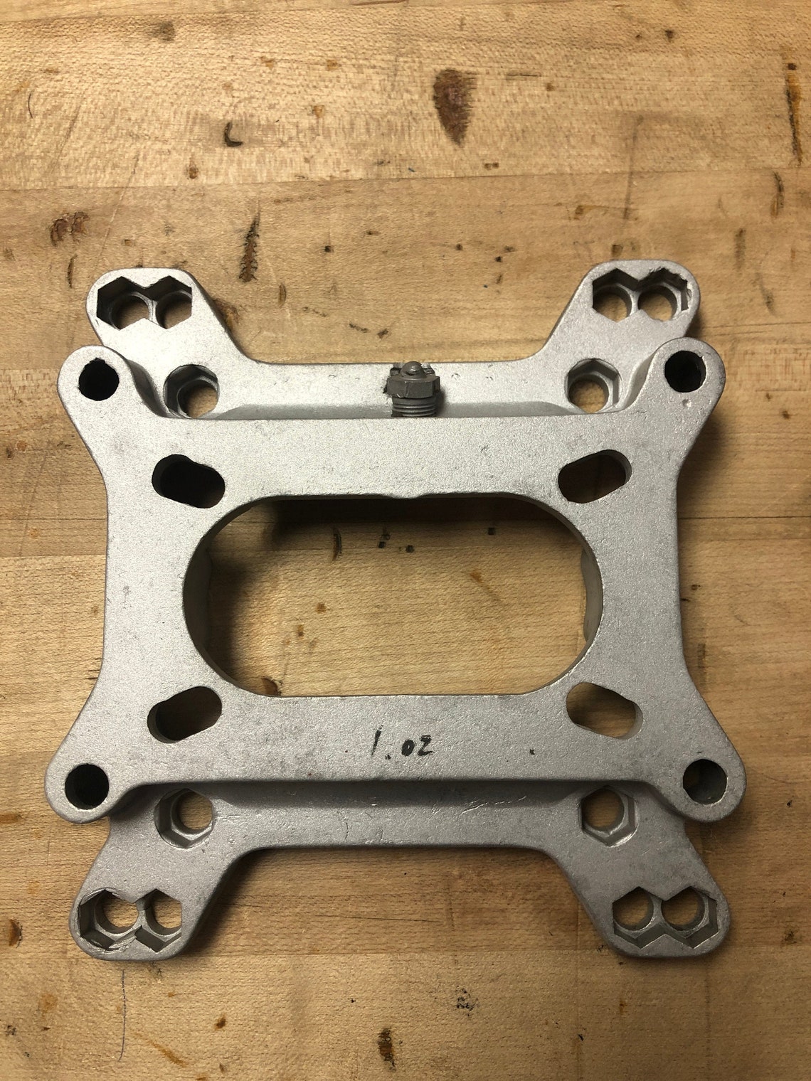 Vintage 4 to 2 barrel carburetor converter/spacer Etsy