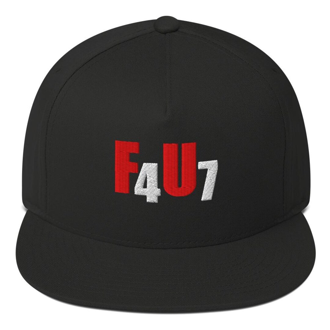 FU47 - Flat Bill Cap - Etsy