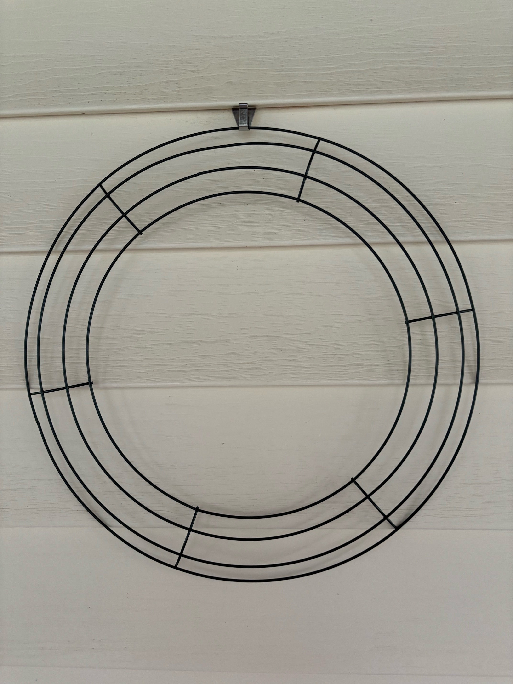 Round 14 Inch Wreath Frame Wire Round Wreath Frame Wreath Form Craft Supply Round Wire Wreath Form Etsy