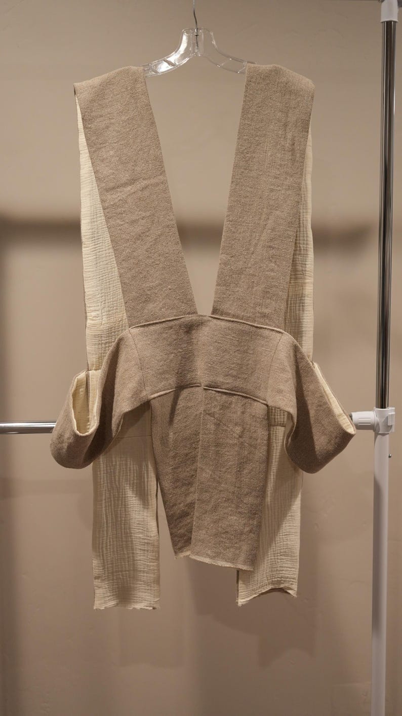 Bygg din egen Jedi-kostym Tabard - Cream