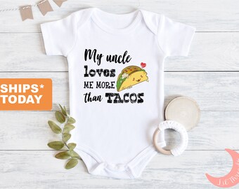 my uncle loves me onesie