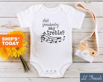 Cute Musical Note Tbjrk09-9 Short Sleeve Cotton Bodysuit for Baby Boys and Girls Violin Crawler 