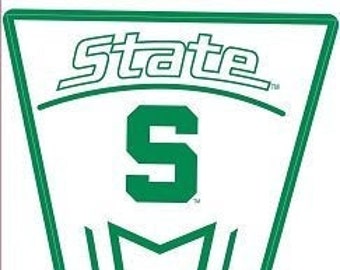 Msu Wall Decals Etsy