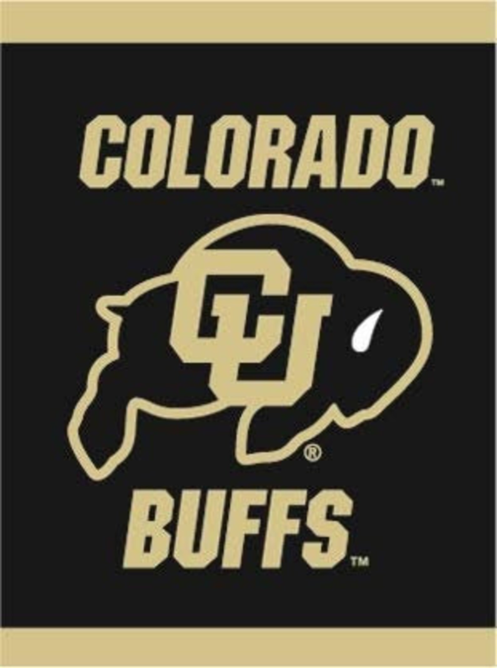 5 Inch Colorado Buffs Logo Decal CU University Buffaloes CO Etsy