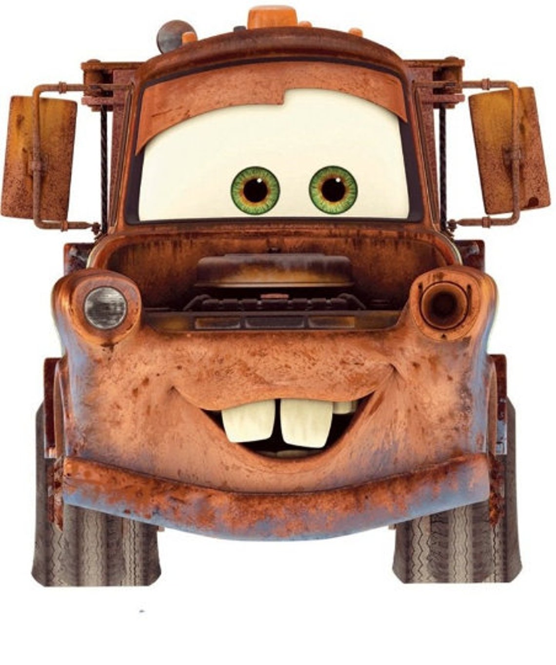 7 Inch Tow Mater Decal Disney Cars Movie Truck Removable Peel | Etsy