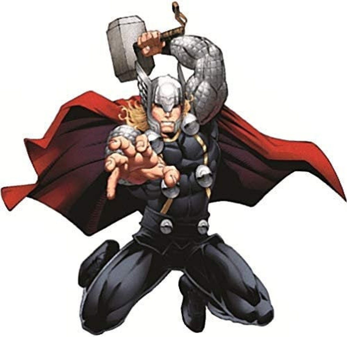 9 Inch Thor Hammer Decal Marvel Comics Avengers Assemble Etsy