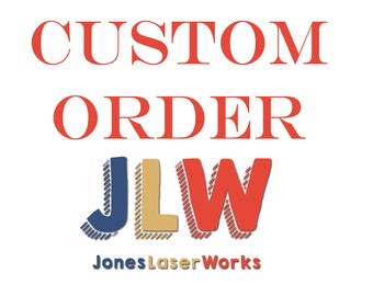 CUSTOM ORDER: Custom Laser Cutting, Laser Engraving Hire-Bought a file on Etsy and want it cut out? Have an idea of something you want made?