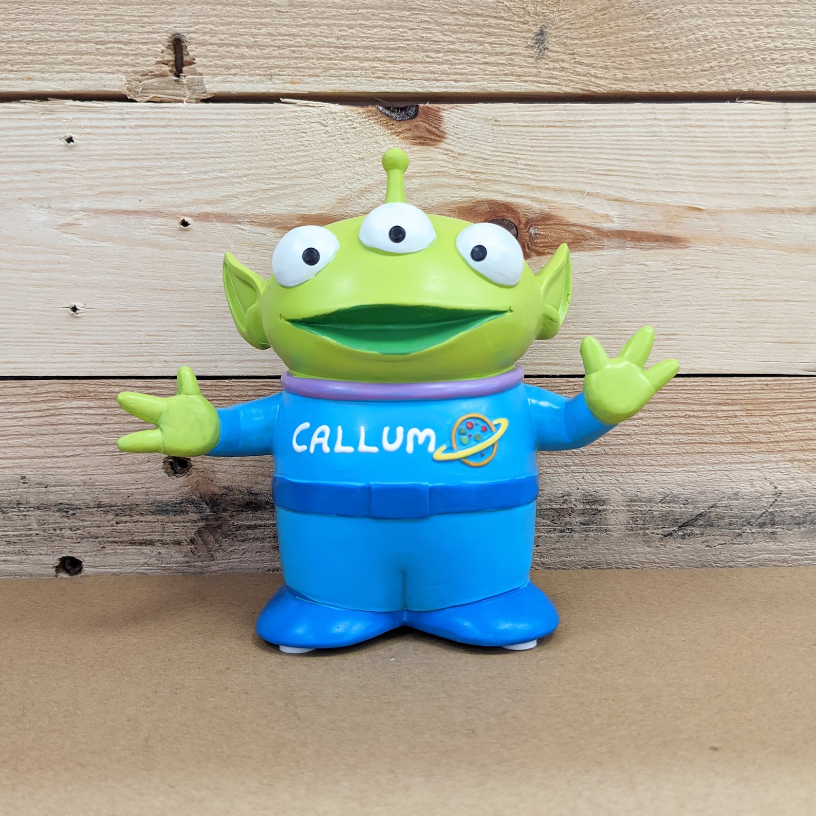 Toy Story Alien PERSONALISED Money Bank | Etsy
